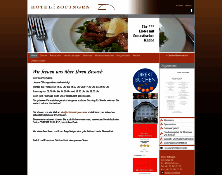 Hotelzofingen.ch thumbnail
