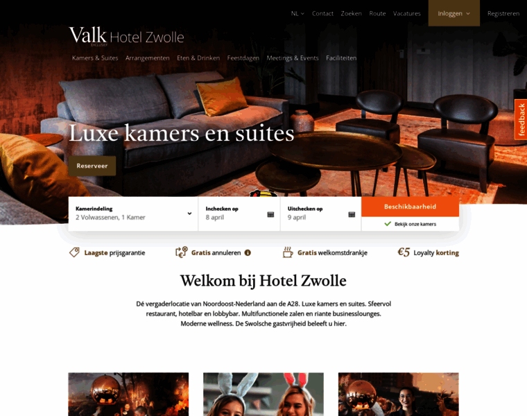 Hotelzwolle.nl thumbnail