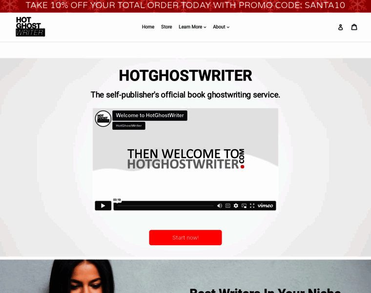 Hotghostwriter.com thumbnail