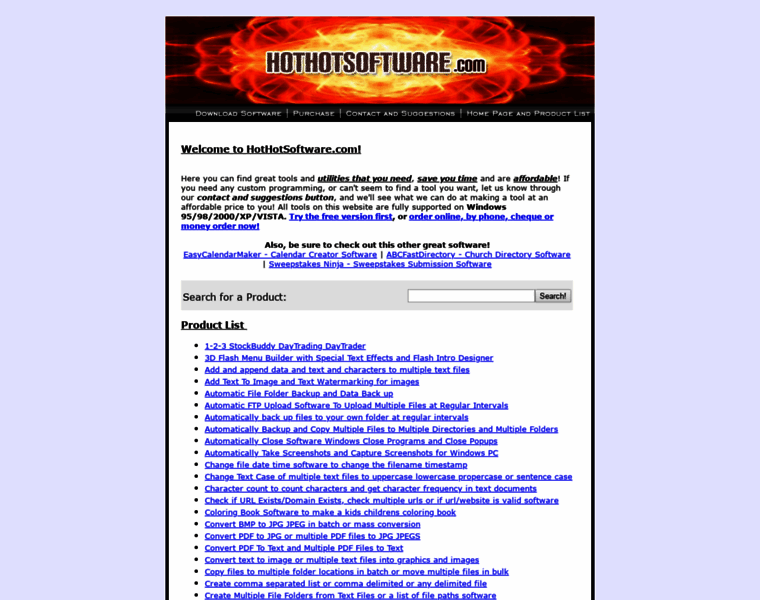 Hothotsoftware.com thumbnail