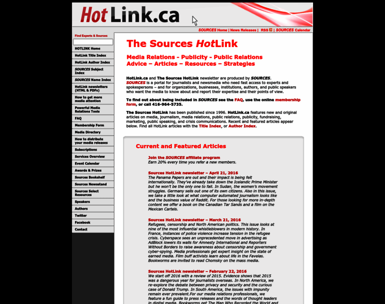 Hotlink.ca thumbnail