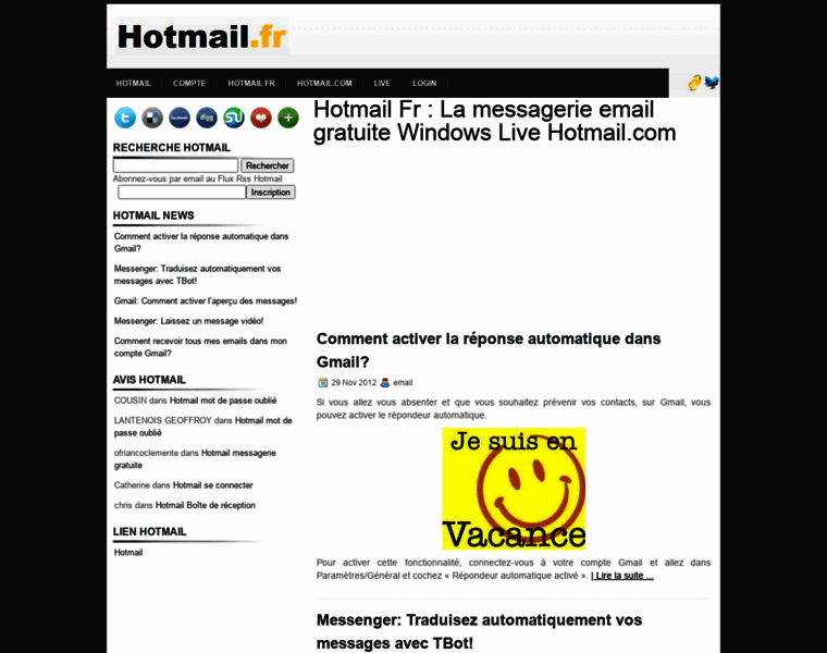 Hotmail-fr.net thumbnail