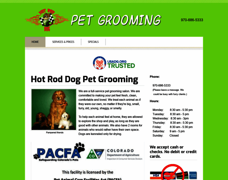 Hotroddogpetgrooming.com thumbnail