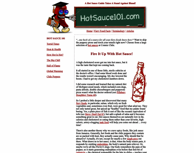 Hotsauce101.com thumbnail
