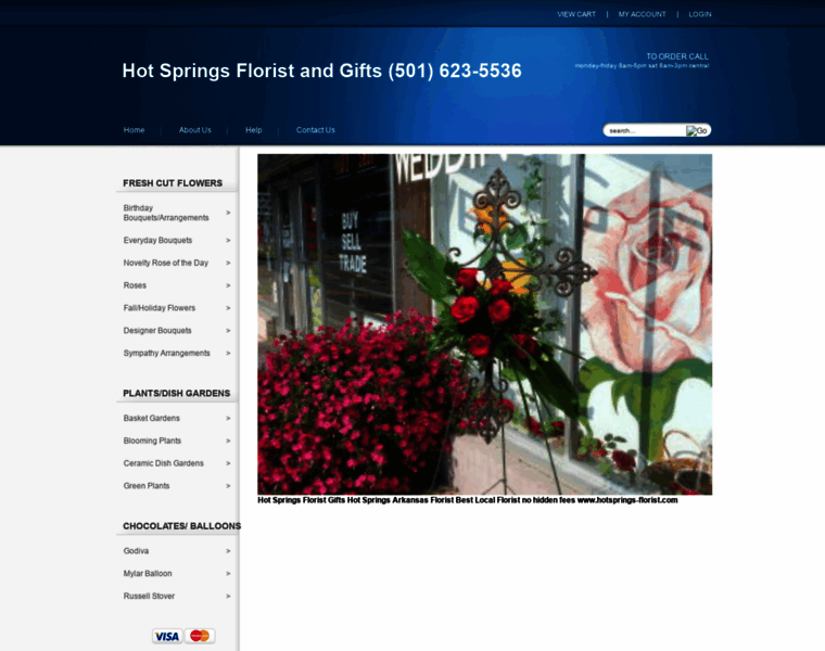 Hotsprings-florist.com thumbnail