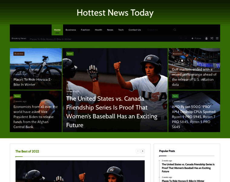Hottestnewstoday.com thumbnail