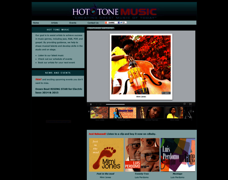 Hottonemusic.com thumbnail