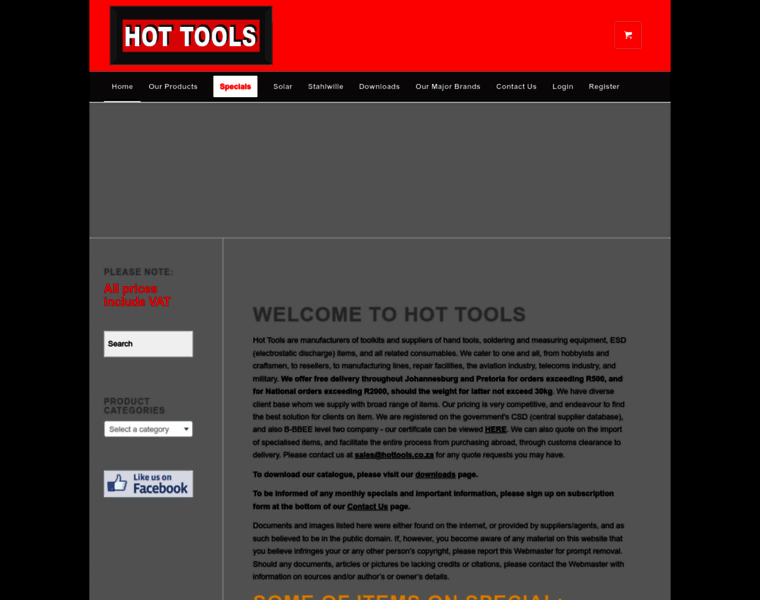 Hottools.co.za thumbnail