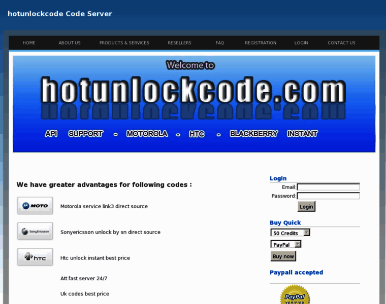 Hotunlockcode.com thumbnail
