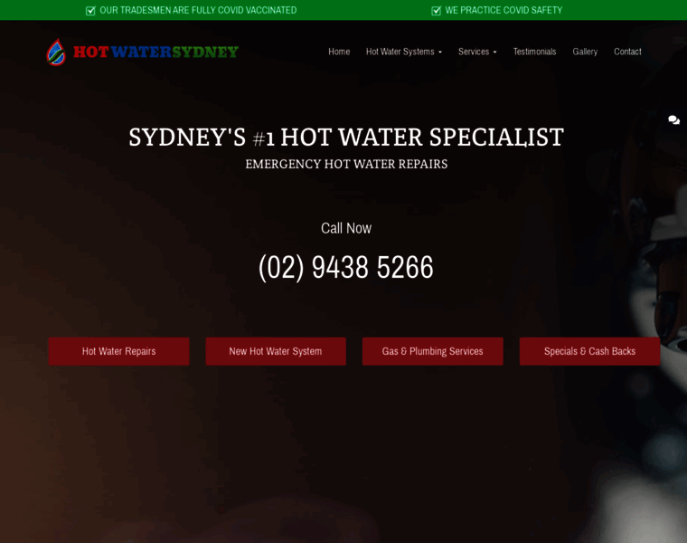 Hotwatersydney.com.au thumbnail
