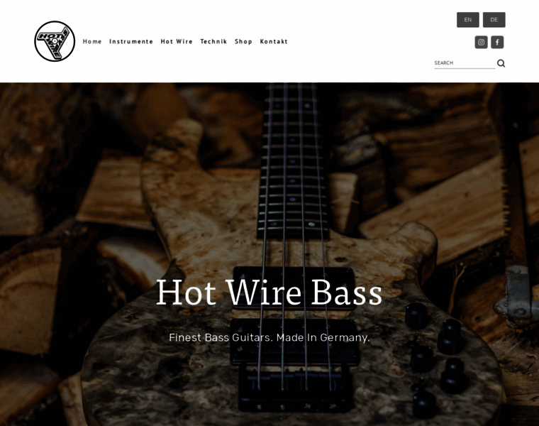 Hotwire-bass.de thumbnail