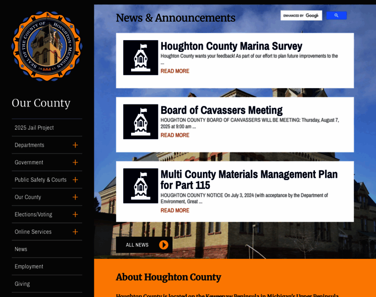 Houghtoncounty.net thumbnail Houghtoncounty.net thumbnail