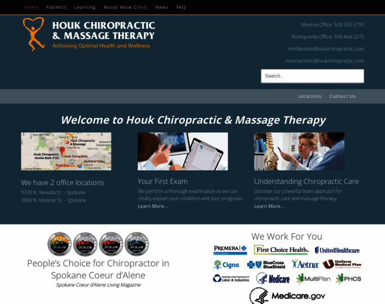 Houkchiropractic.com thumbnail