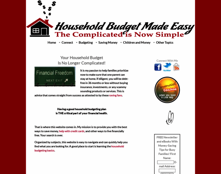 Household-budget-made-easy.com thumbnail