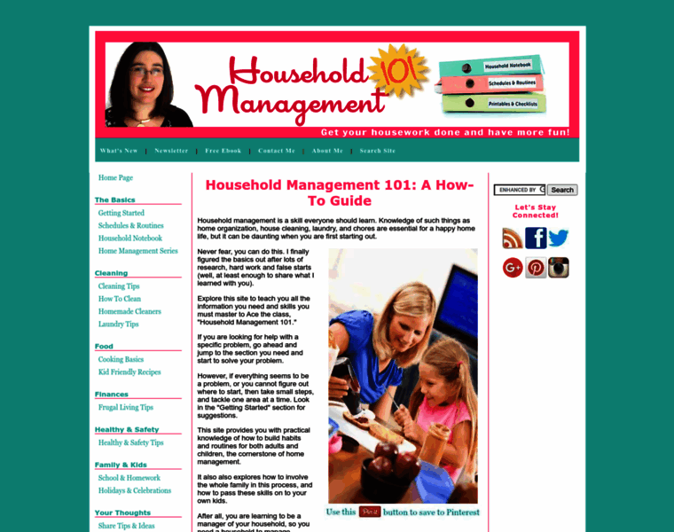 Household-management-101.com thumbnail