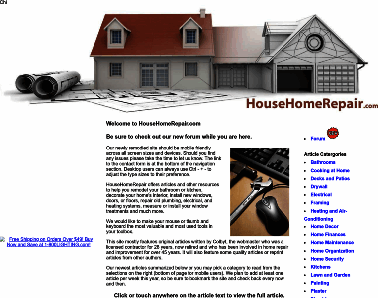 Househomerepair.com thumbnail