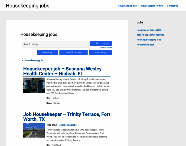Housekeepinghelp.info thumbnail
