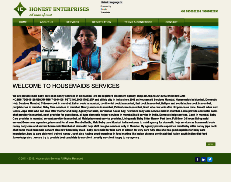 Housemaids-services.in thumbnail