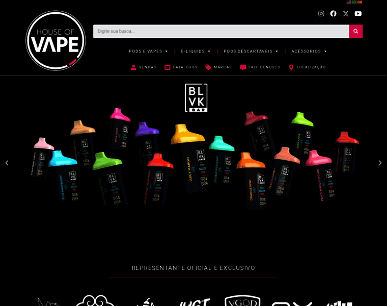 Houseofvape.com.py thumbnail