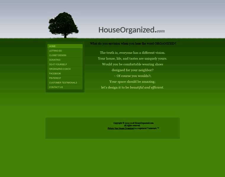 Houseorganized.com thumbnail