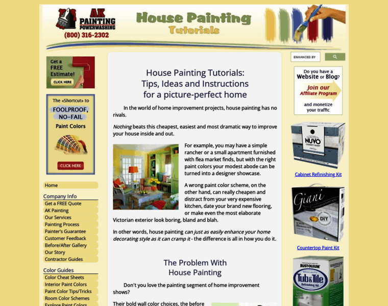 Housepaintingtutorials.com thumbnail