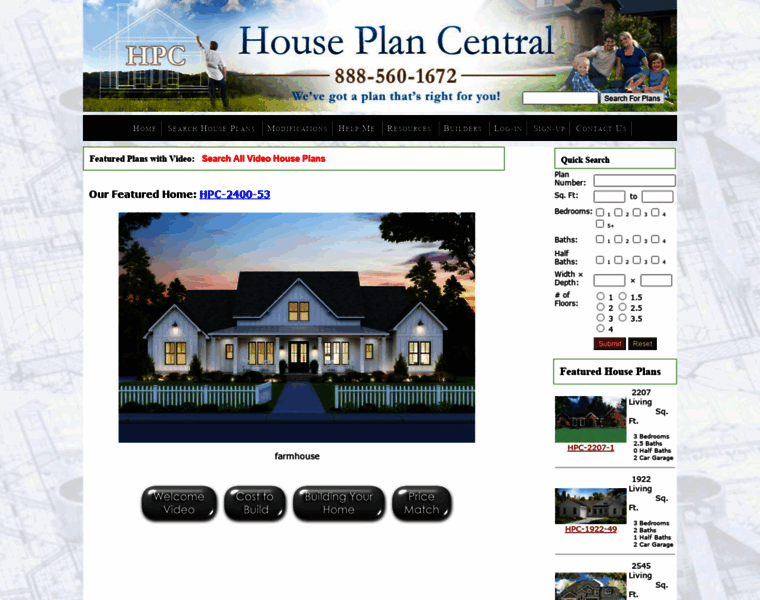 Houseplancentral.com thumbnail