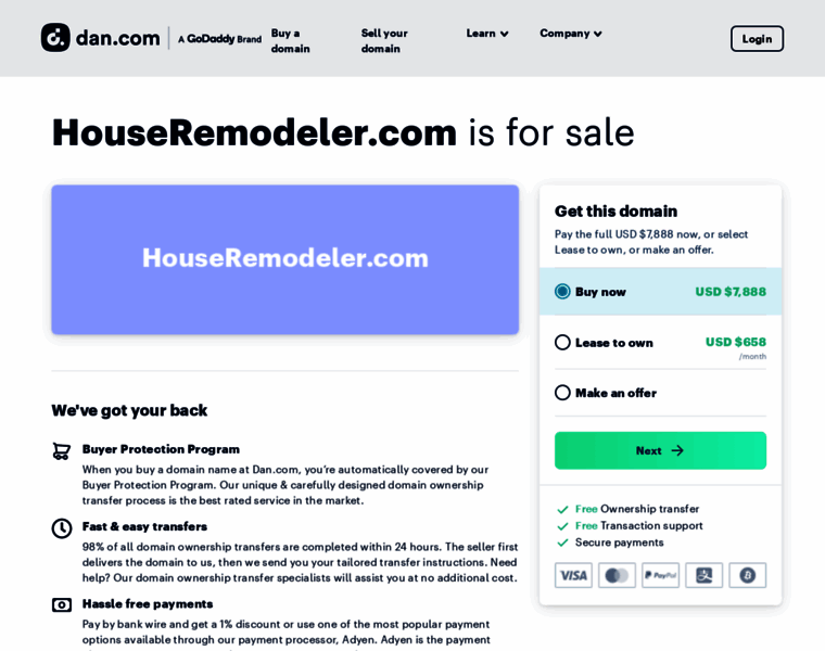 Houseremodeler.com thumbnail