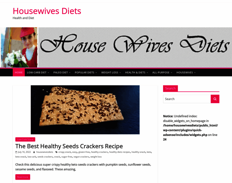 Housewivesdiets.com thumbnail