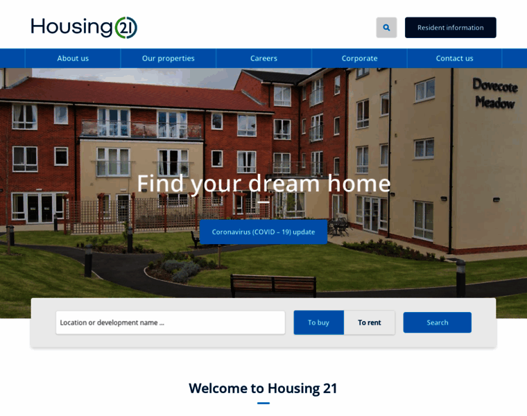 Housingandcare21.co.uk thumbnail