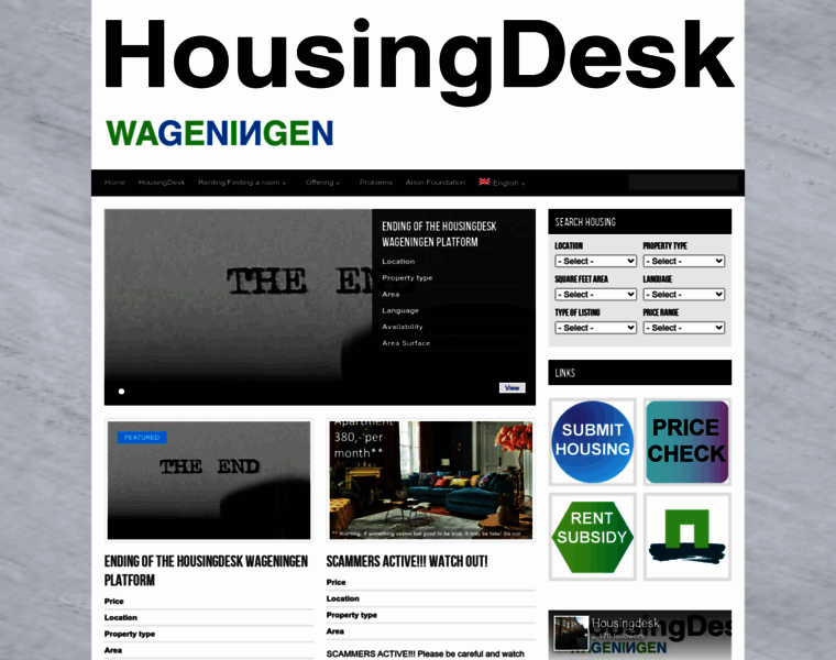 Housingdeskwageningen.nl thumbnail