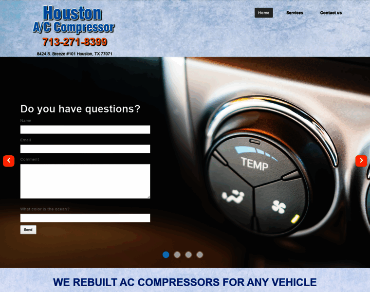 Houstonaccompressor.com thumbnail
