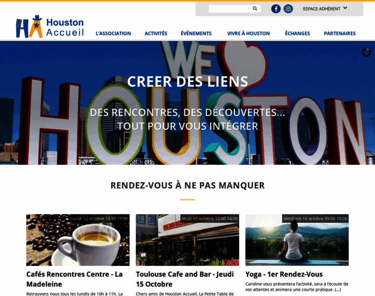 Houstonaccueil.org thumbnail