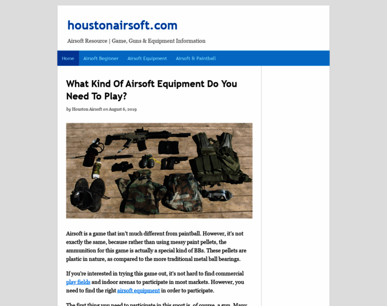 Houstonairsoft.com thumbnail