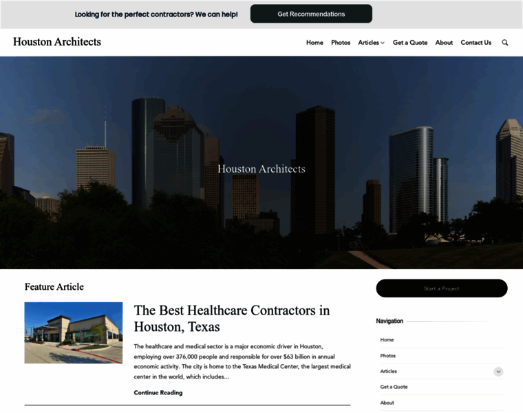 Houstonarchitects.org thumbnail