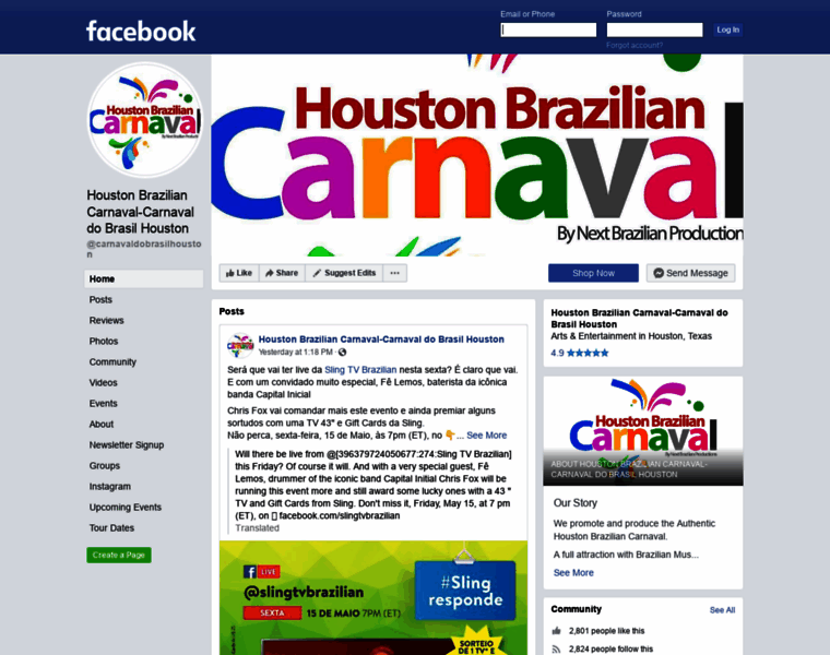 Houstonbraziliancarnaval.com thumbnail