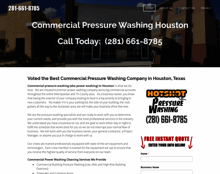 Houstoncommercialpowerwash.com thumbnail