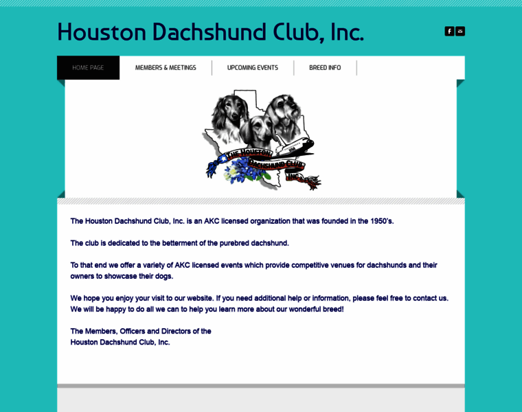 Houstondachshundclub.org thumbnail