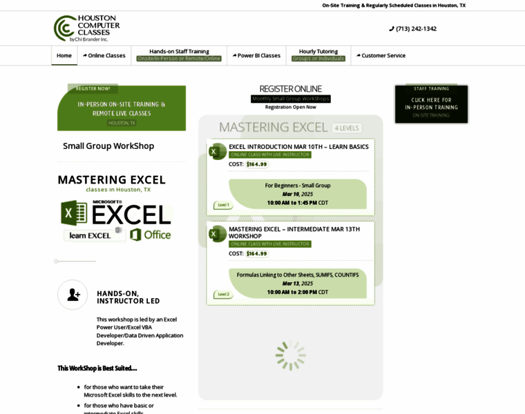 Houstonexcelclasses.com thumbnail Houstonexcelclasses.com thumbnail
