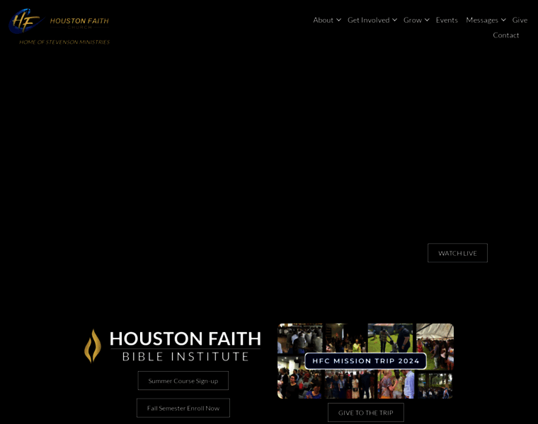 Houstonfaithchurch.org thumbnail
