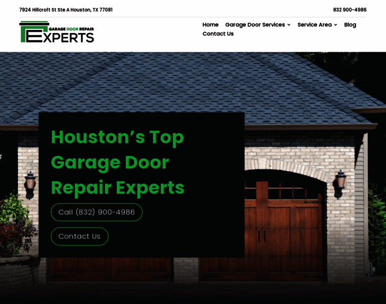 Houstongaragedoorrepairexperts.com thumbnail
