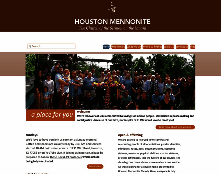 Houstonmennonite.org thumbnail