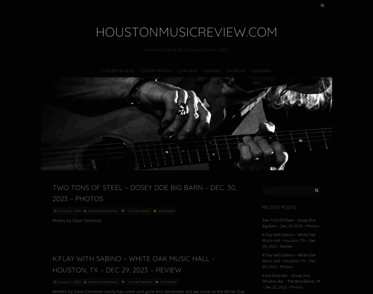 Houstonmusicreview.com thumbnail