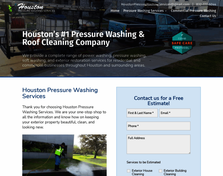 Houstonpressurewashingservices.com thumbnail