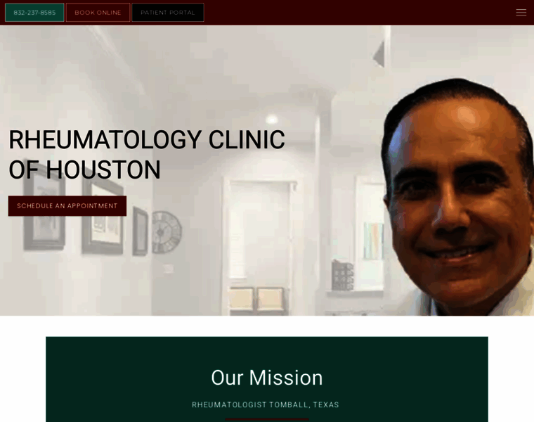 Houstonrheumatology.com thumbnail