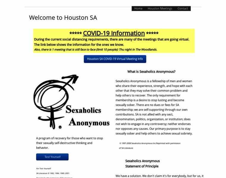 Houstonsa.org thumbnail