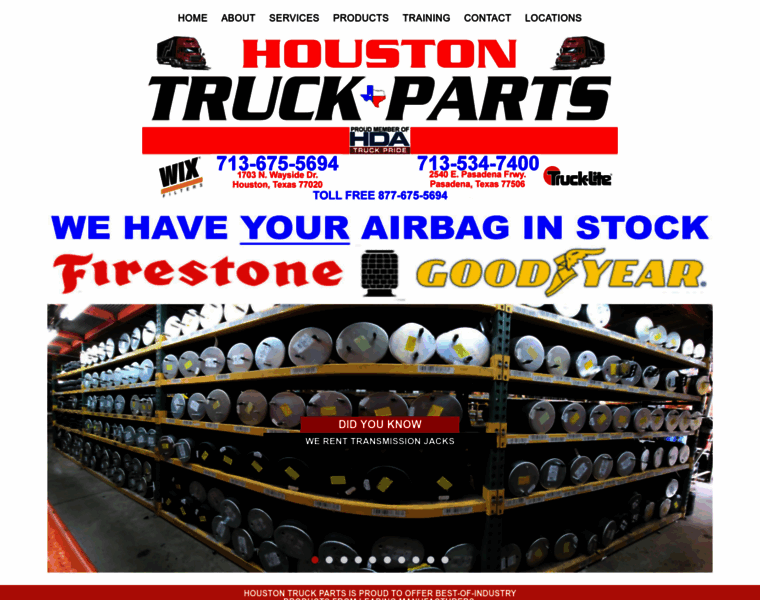 Houstontruckparts.com thumbnail