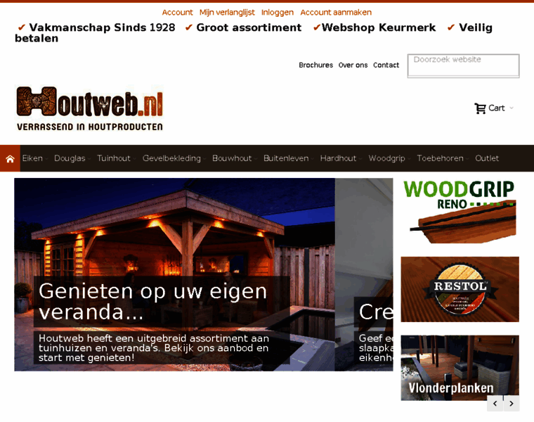 Houtweb.nl thumbnail