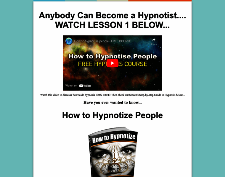 How-to-hypnotize-people.com thumbnail