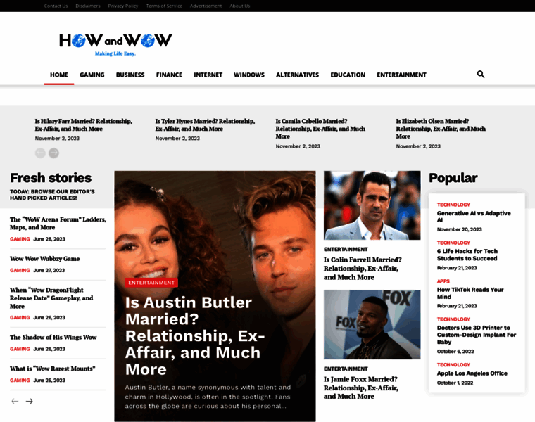 Howandwow.info thumbnail
