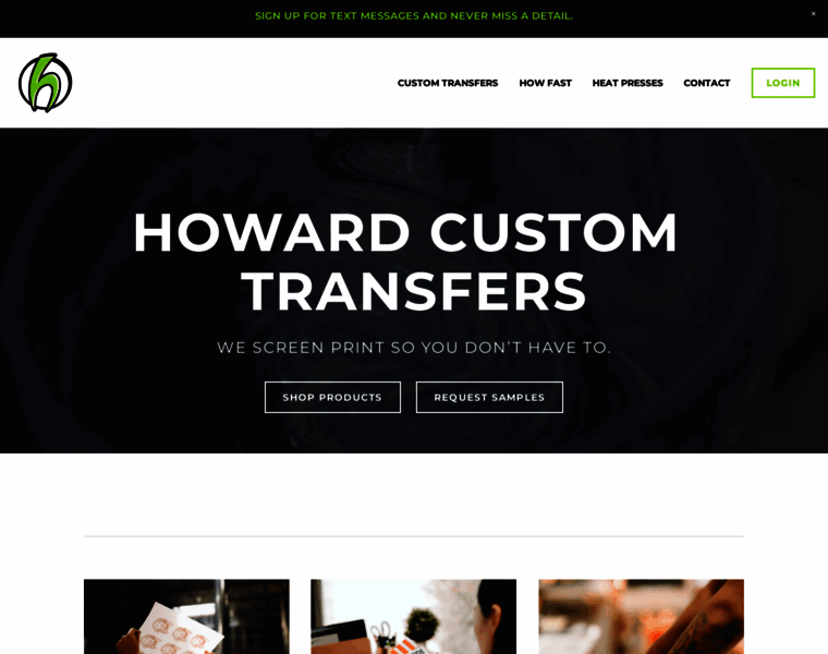 Howardsportswear.net thumbnail